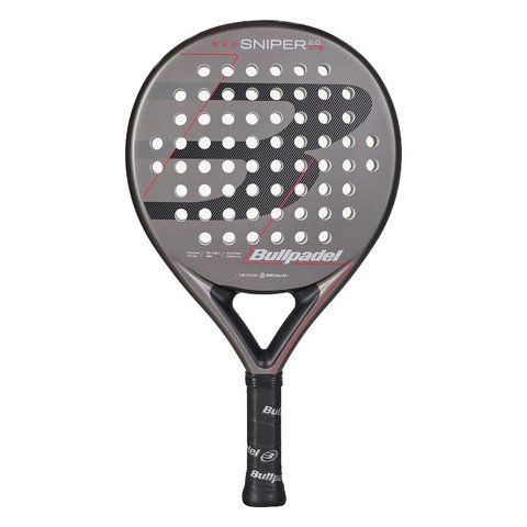 Ракетка для паделу Bullpadel Sniper 2.0 Control Dark Grey 2026 BULL-SNIPER-CTRL-26 фото